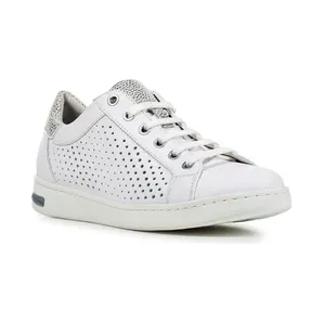 Geox Jaysen White / Light Silver (D151BB085CF-C1Z1N)