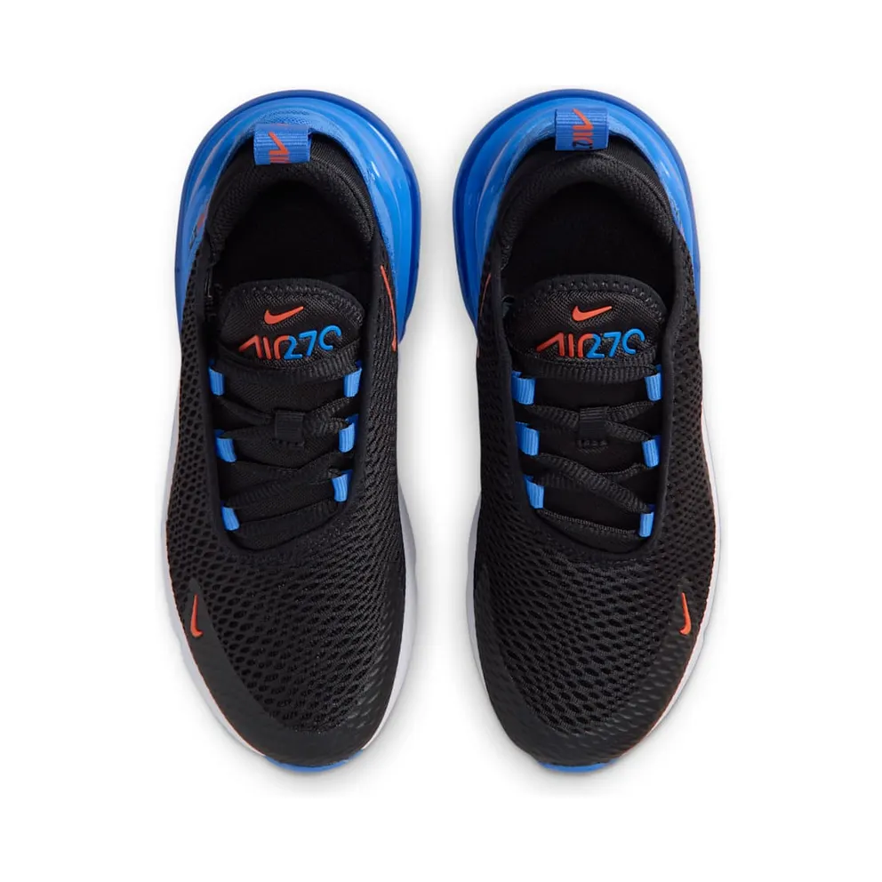 Nike Air Max 270 Black Blue Crystal Turf Orange (AO2372-047)