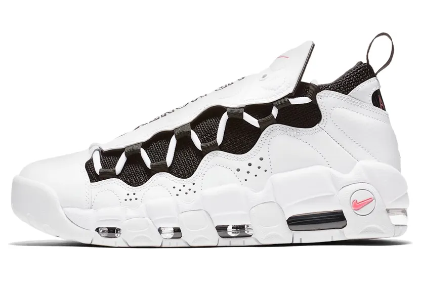 Nike Air More Money White Black Coral Chalk