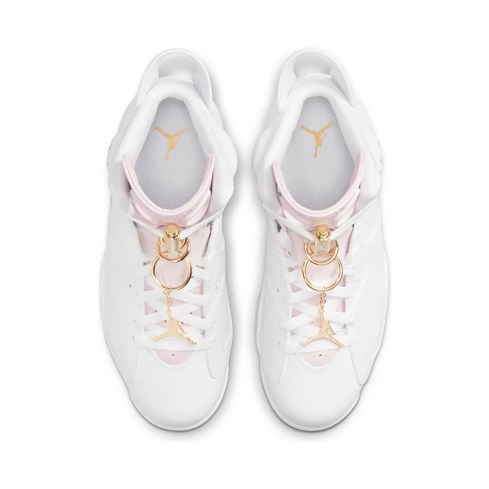 Air Jordan 6 Retro Gold Hoops (2021) (DH9696-100)