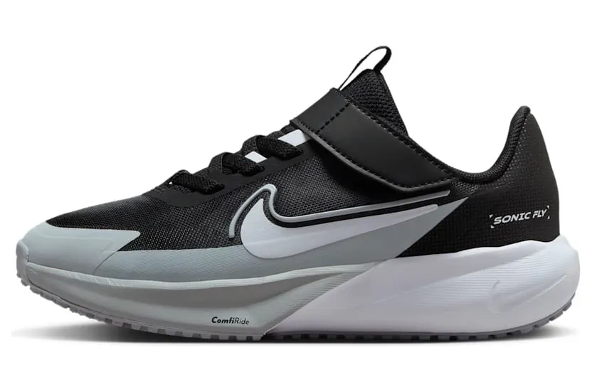Nike Sonic Fly Black Wolf Grey White (FZ0016-001)