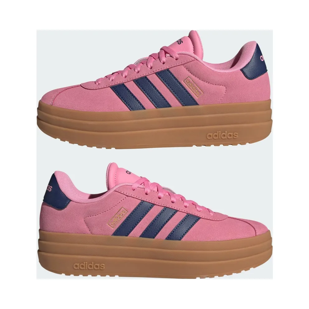 Adidas VL Court Bold Bliss Pink / Dark Blue / Gold Metallic (JI1789)