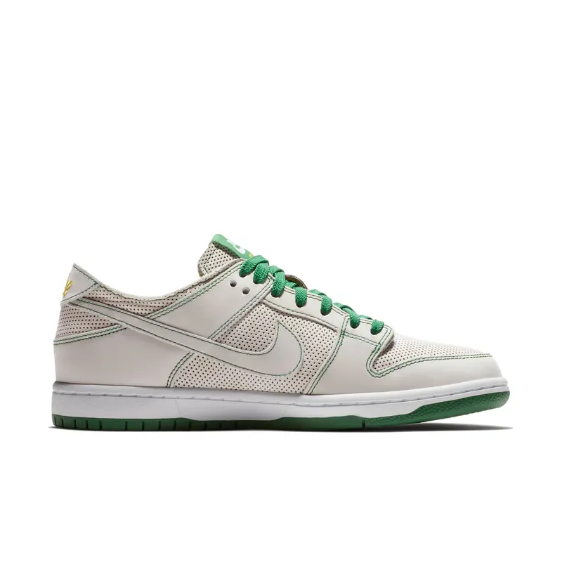 Nike SB Dunk Low Decon Ishod Wair Mismatch White/White-Aloe Green-Tour Yellow (AR1399-113)