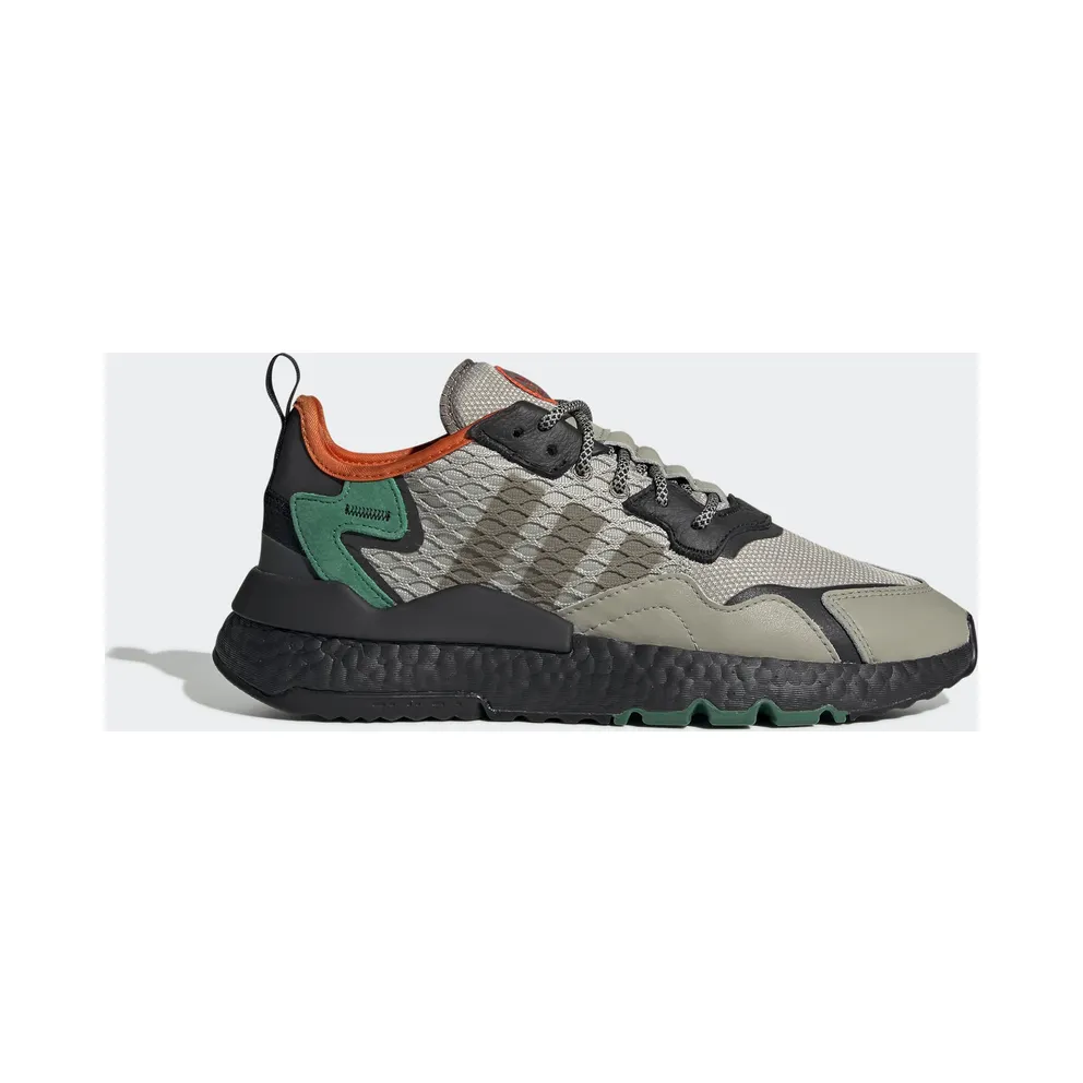 adidas Nite Jogger Sesame Black Bold Green (EE5569)