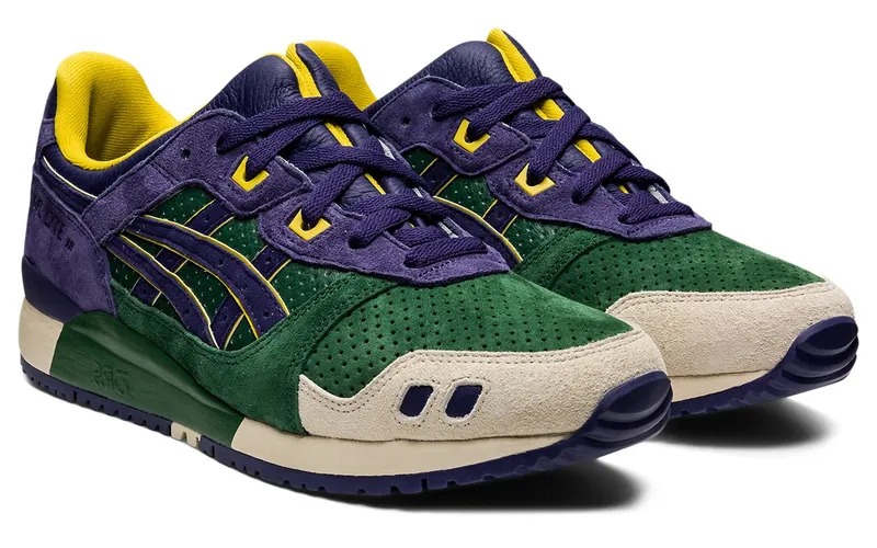 Asics Green & Purple Gel-Lyte III OG (1201A526.300)