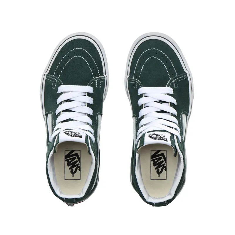 VANS Sk8-hi Shoes for Kids (Green)
