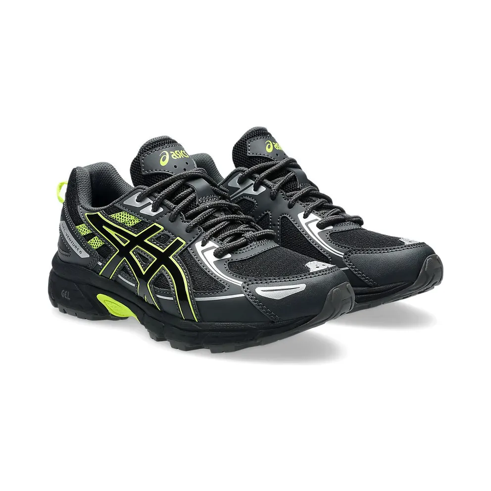 ASICS GEL-VENTURE 6 GS “Black / Safety Yellow” (1204A162-003)
