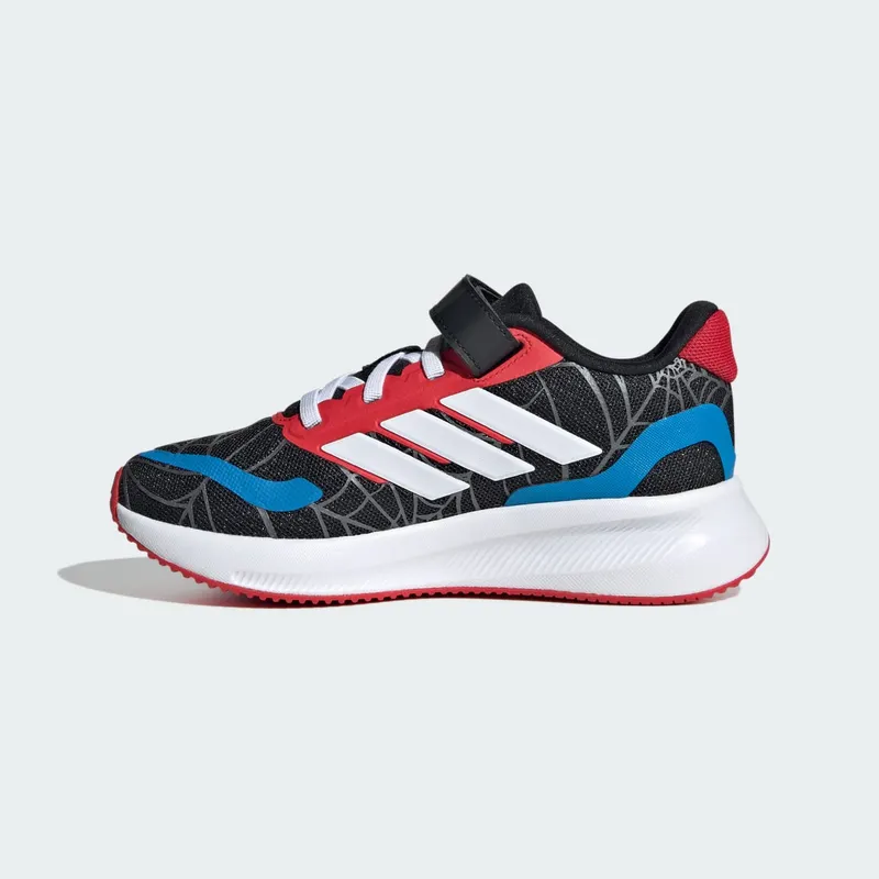 Adidas adidas Marvel Spider-man Runfalcon Kids Core Black / Cloud White / Pure Ruby (JR5660)
