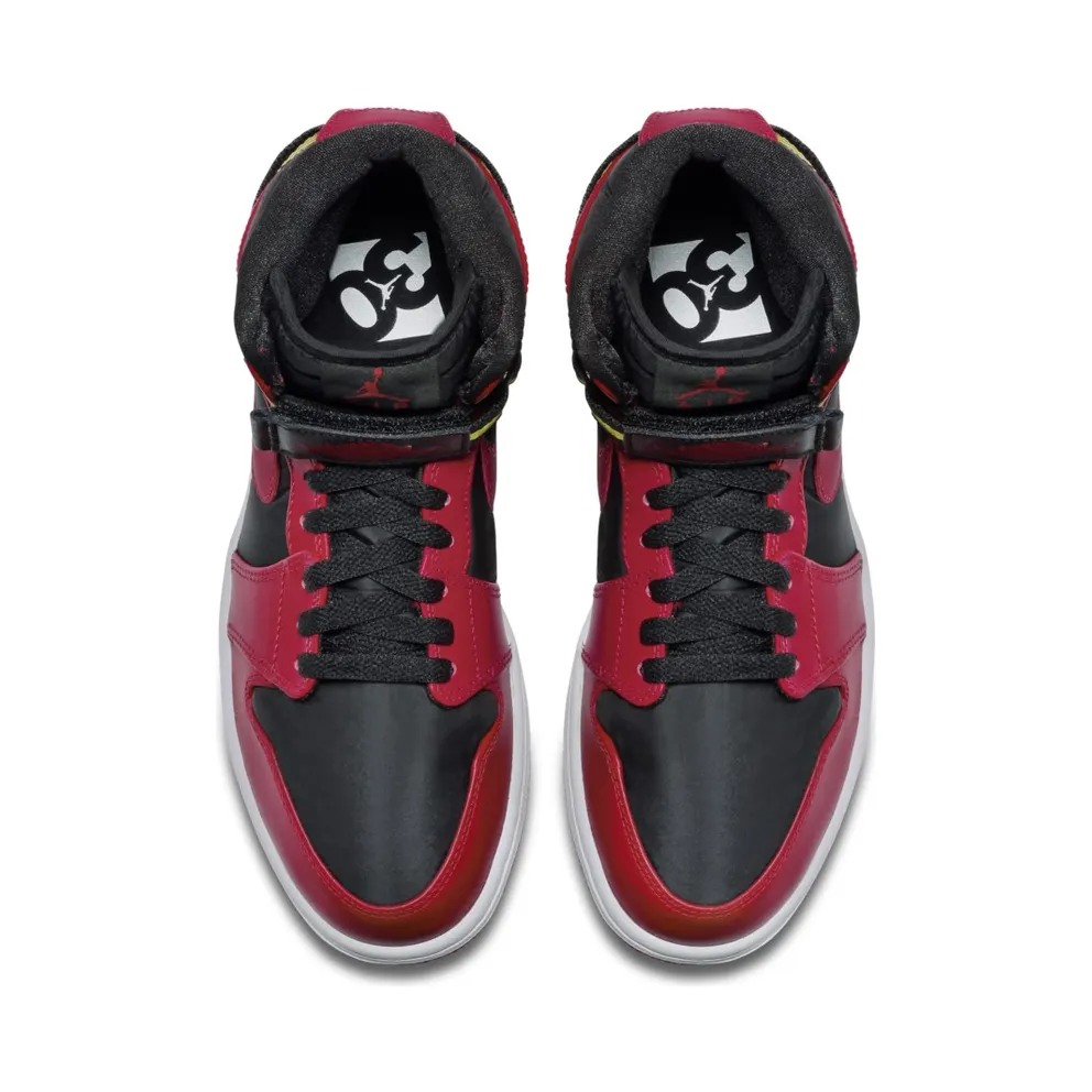 Jordan 1 Retro High Strap Gym Red Black/Gym Red-White (342132-002)
