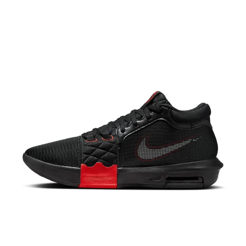 Nike LeBron Witness 8 Black University Red White (FB2239-005)