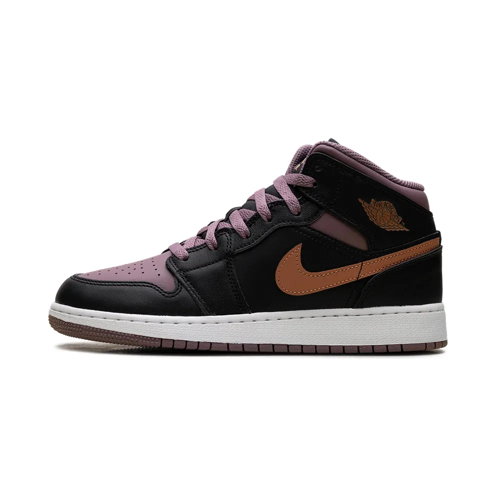 Air Jordan Retro 1 Mid SE GS “Black Sky J Mauve” (FB9909-008)