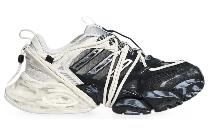 Adidas XLG Runner Deluxe Core Black / Iron Metallic / Silver Metallic (KZ7201)