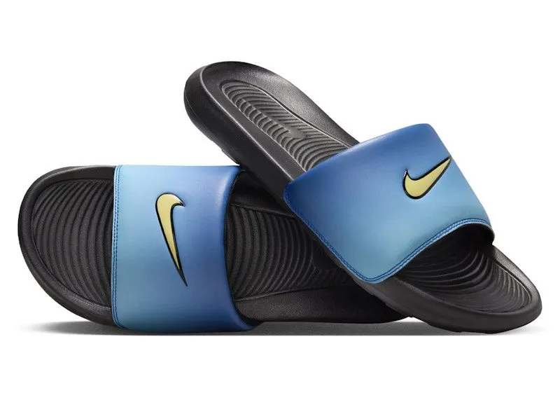 Nike Victori One Slide Hyper Blue Sky Blue Black Chamois (HF4073-400)