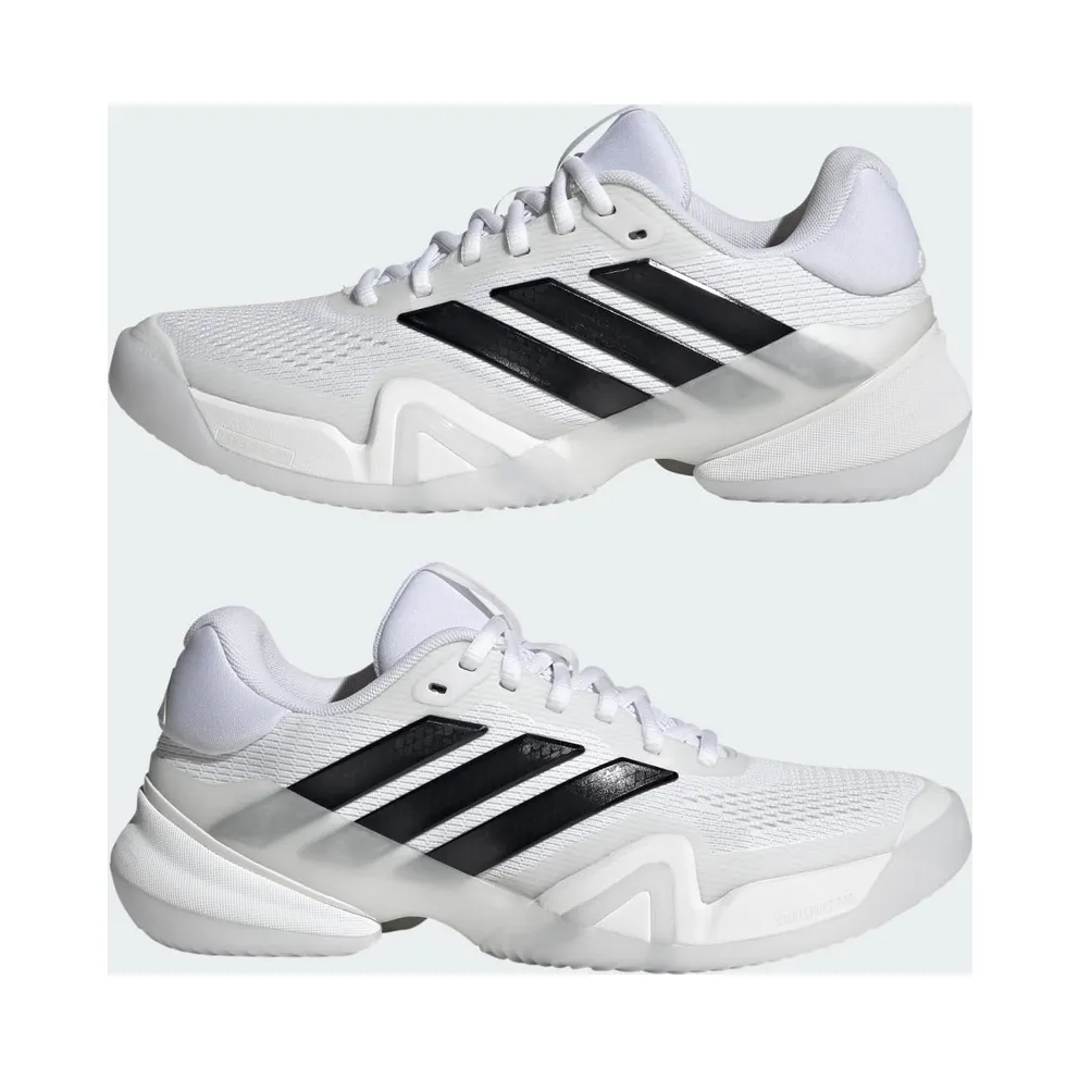 Adidas Barricade 14 Tennis Shoes Cloud White / Core Black / Cloud White (JR1763)