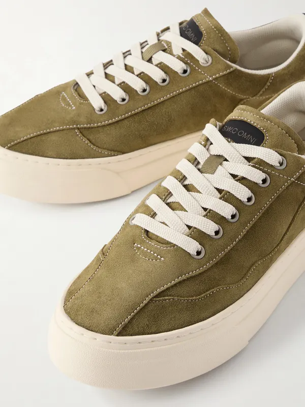 Omni Dellow Suede Dk Sage (OM01655)