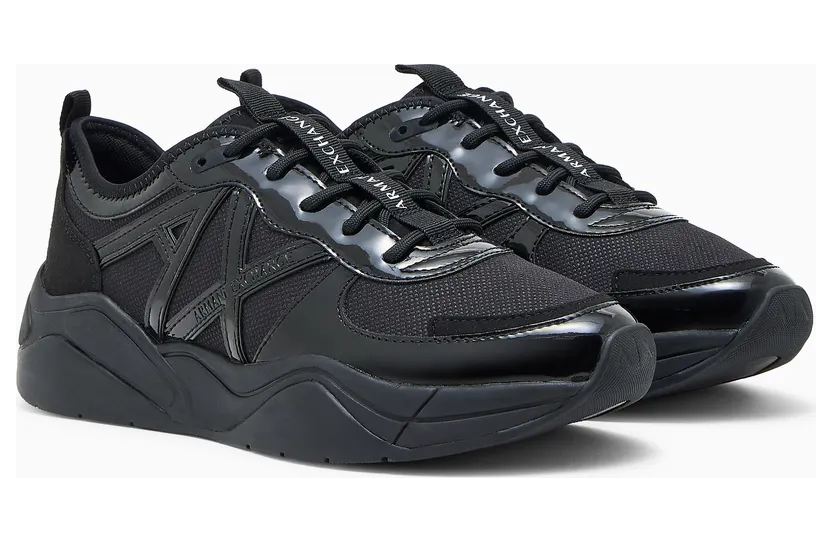 Armani Mesh With Patent And Microsuede Details (XDX039-XV311-00002) (2)