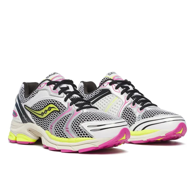 Saucony Progrid Triumph 4 “WhiteWhite / Fluo” (S70704-14)