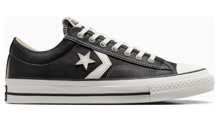 Converse Star Player 76 Fall Leather Black/vintage White/silver