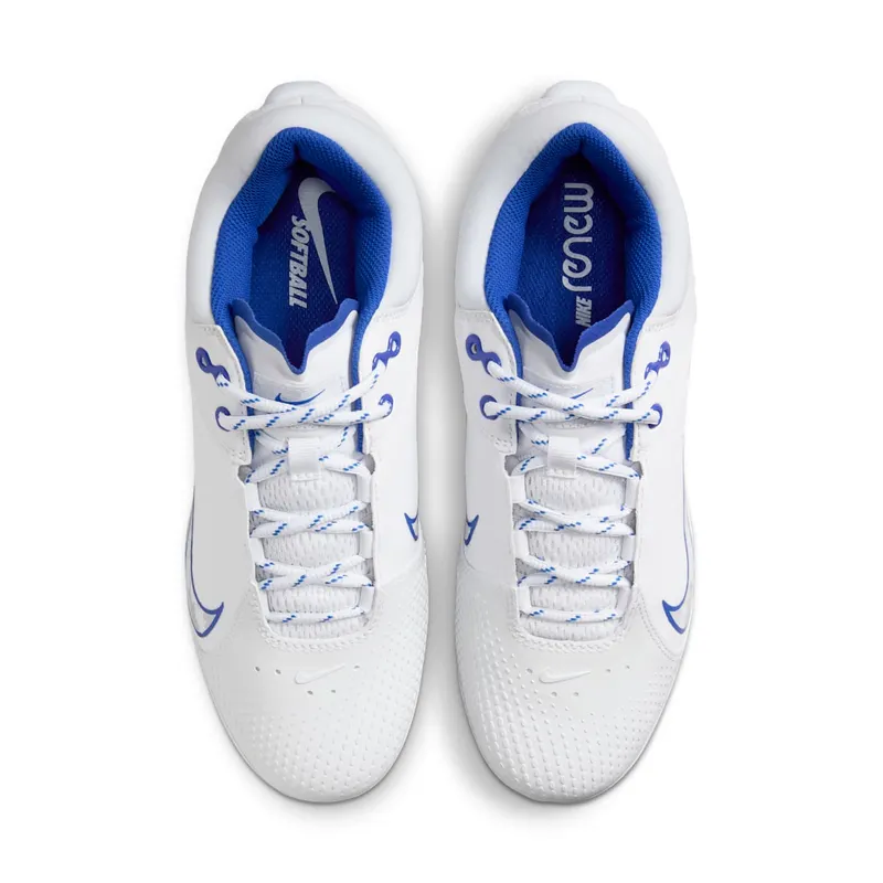 Nike Hyperdiamond 4 Elite White Pure Platinum Hyper Royal (FZ0923-101)