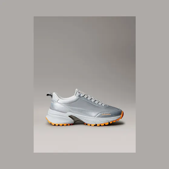 Calvin Klein Trailblazer – Shine Runner “SILVER/PEARL GREY/MARYGOLD” (YW0YW020430LR)