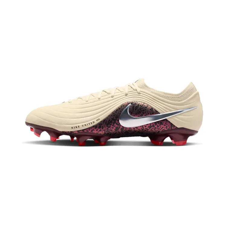 Nike Tiempo Maestro Elite Fossil – United 003 Pack “Fossil / Burgundy Crush / Metallic Silver” (IO8457-201)