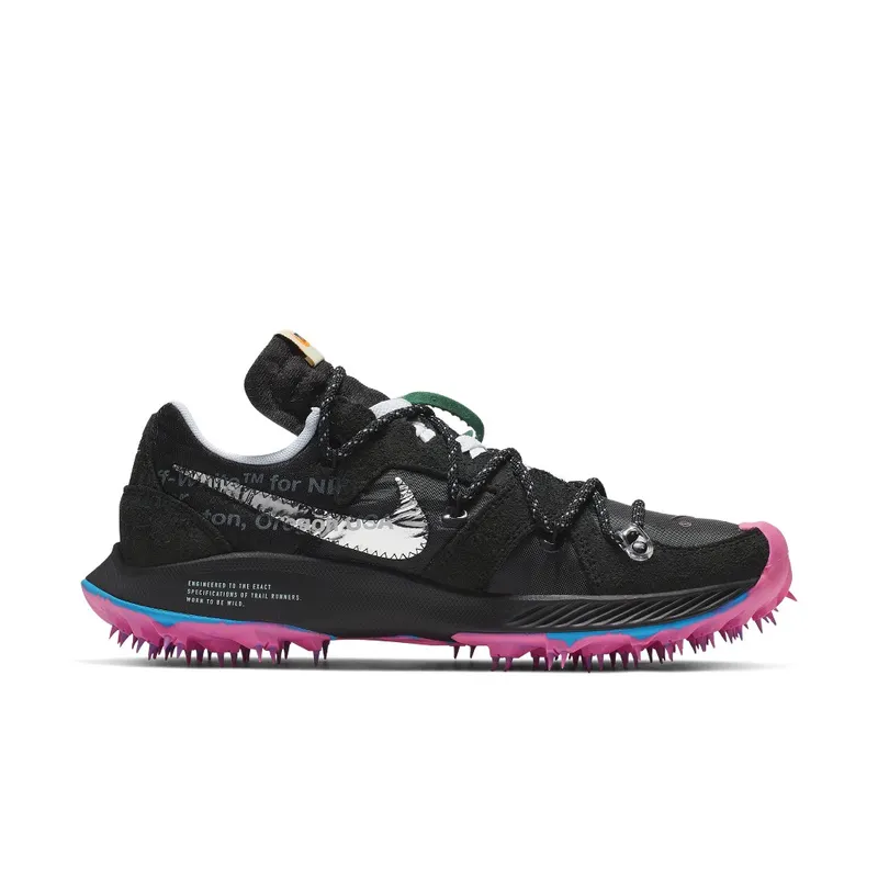 Nike Womens x Off-White Zoom Terra Kiger 5 Black (2019) (CD8179-001)
