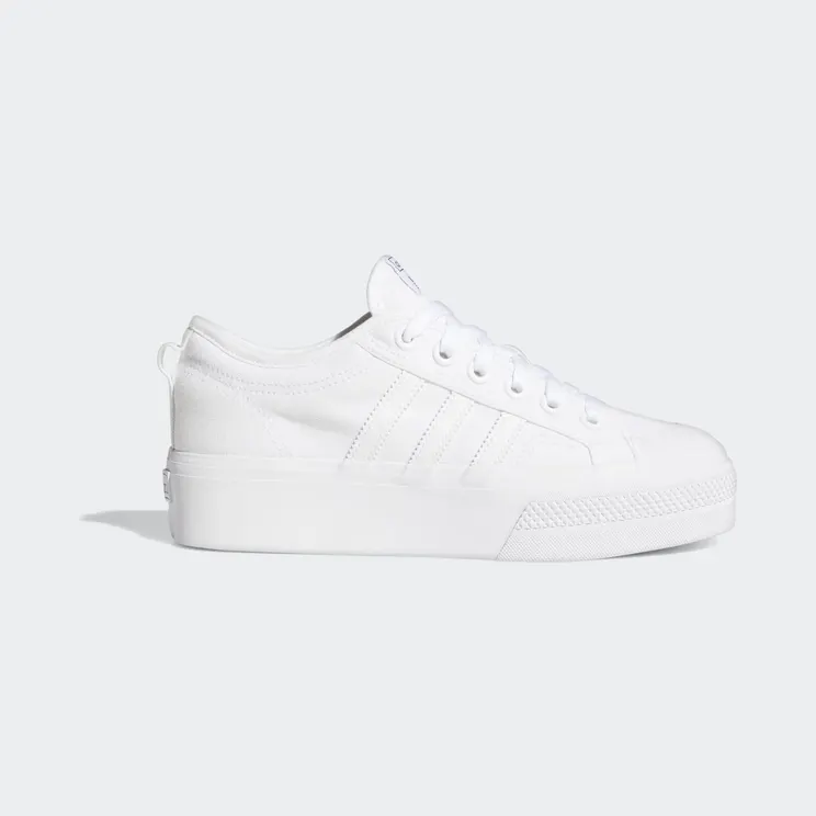 adidas Nizza Platform “Cloud White / Cloud White / Cloud White” (FV5322)