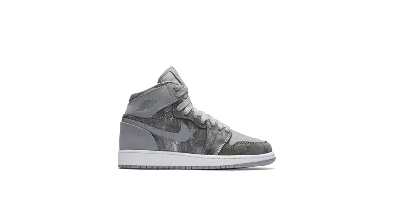 Jordan 1 Retro All Star 2016 (GS) Wolf Grey/Metallic Silver/White (819664-004)