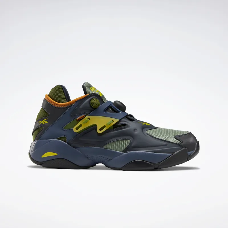 Reebok Pump Court Schoenen True Grey 8 / Smoky Indigo / Wild Green