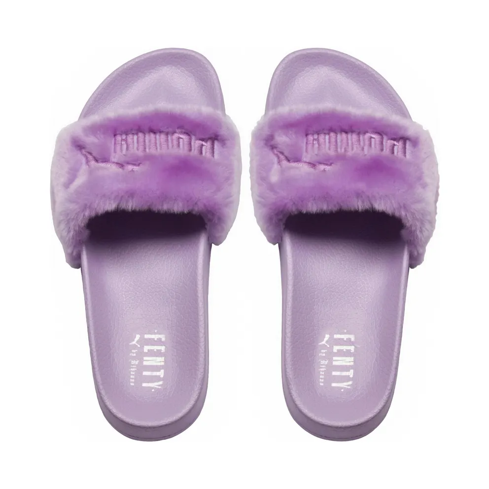 Puma Fur Slide Rihanna Fenty Orchid Bloom (W) Orchid Bloom/Puma Silver (365772-02)