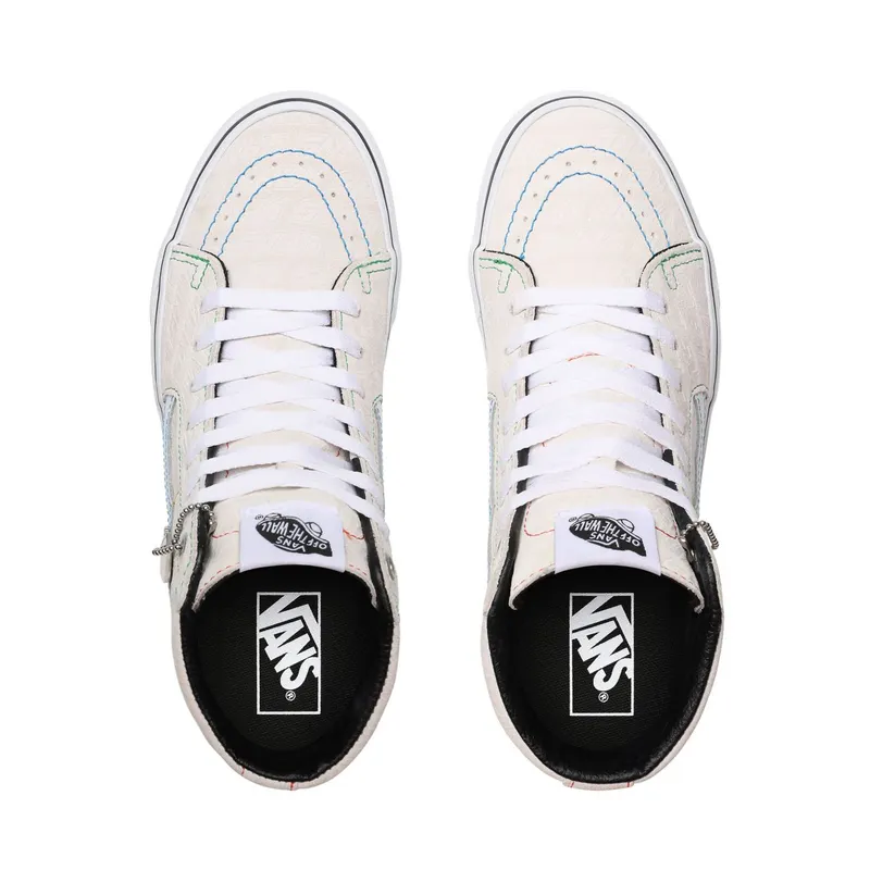 Vans Sk8-Hi Emboss White White/True White (VN0A4U3CXGH)