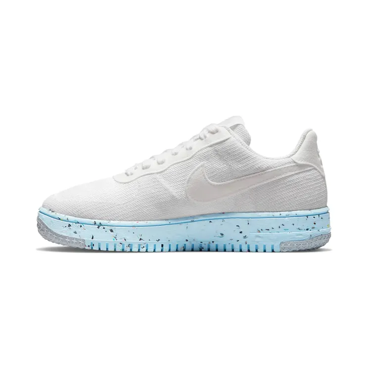 Nike Air Force 1 Crater FlyKnit “White / Pure Platinum” (DC7273-100)