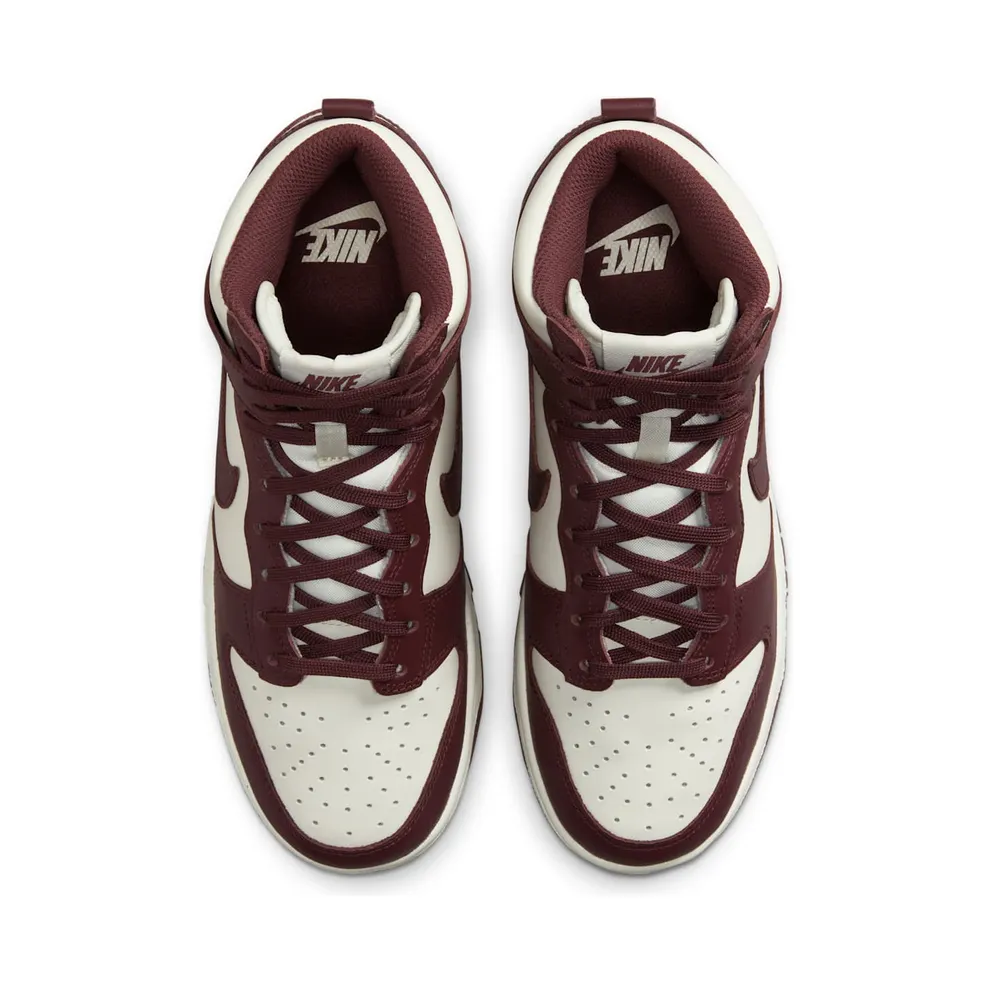 Nike DUNK HIGH “Burgundy Crush” (DD1869-601)