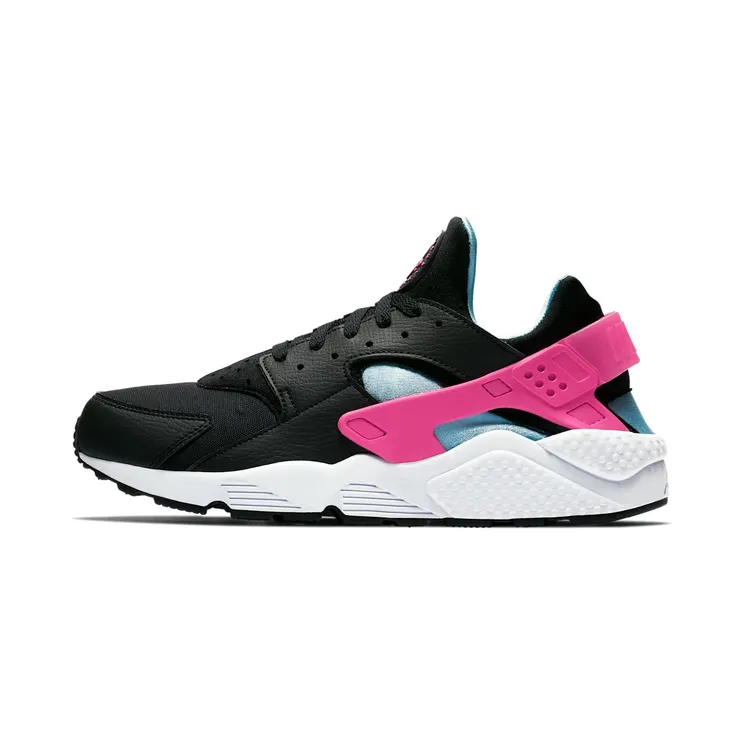 Nike Air Huarache Run ‘South Beach’ Black/Laser Fuchsia Blue Gale (BV2528-001)