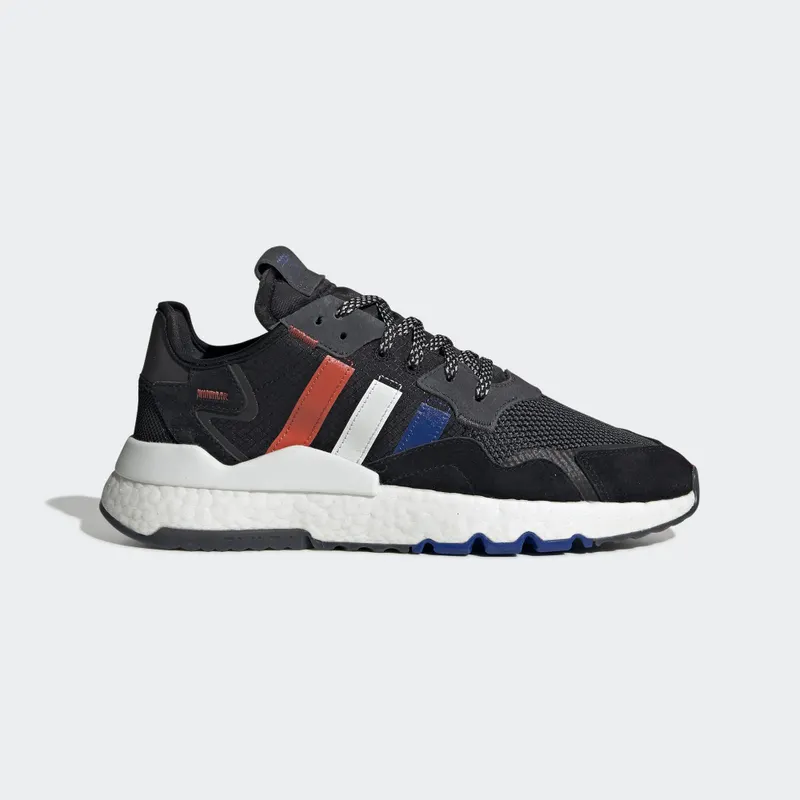 adidas Nite Jogger Core Black Power Blue Core Black/Power Blue/Cloud White (EG2860)
