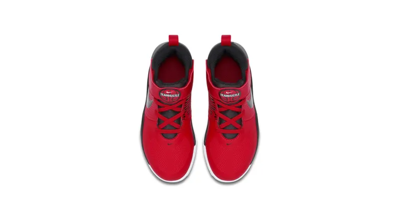 Nike Team Hustle D 9 University Red (PS) University Red/White/Black (AQ4225-600)