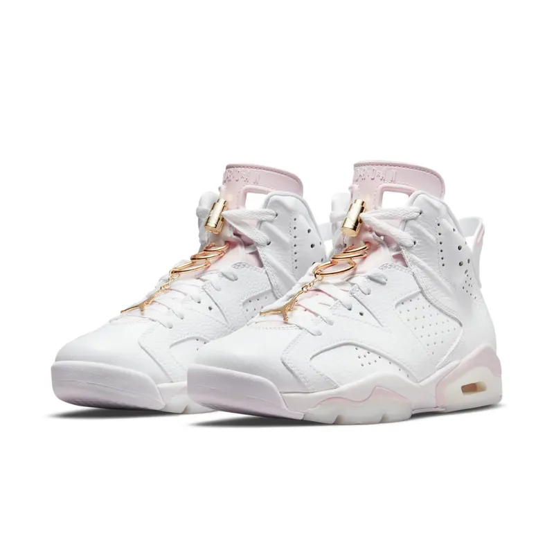 Air Jordan 6 Retro Gold Hoops (2021) (DH9696-100)