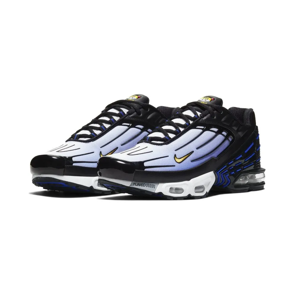 Nike Air Max Plus 3 Hyper Blue Black/Hyper Blue-Dynamic Yellow (CJ9684-001)