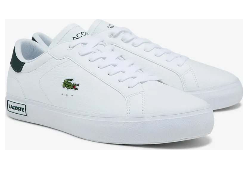 Lacoste Herren-Sneakers POWERCOURT Weiss (41SMA0028-1R5)