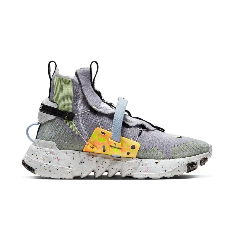 Nike Space Hippie 03 Grey Volt Wolf Grey/Black-Volt-Dark Smoke Grey (CQ3989-002)