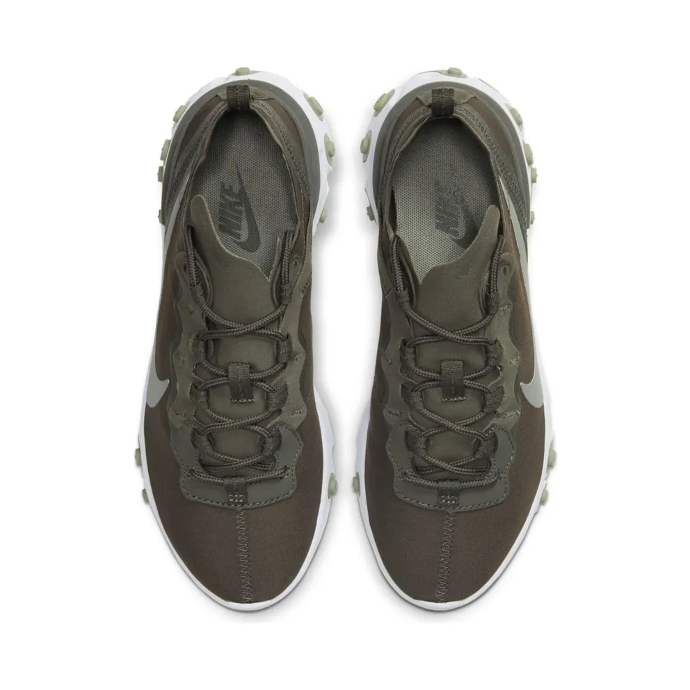 Nike React Element 55 “Cargo Khaki / White / Jade Stone” (BQ2728-302)