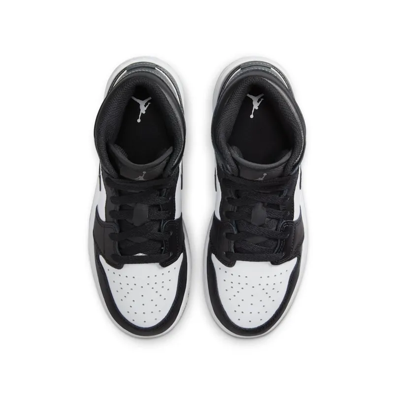 Air Jordan 1 Mid “Black/ Iron Grey/ White” (DQ8423-001)