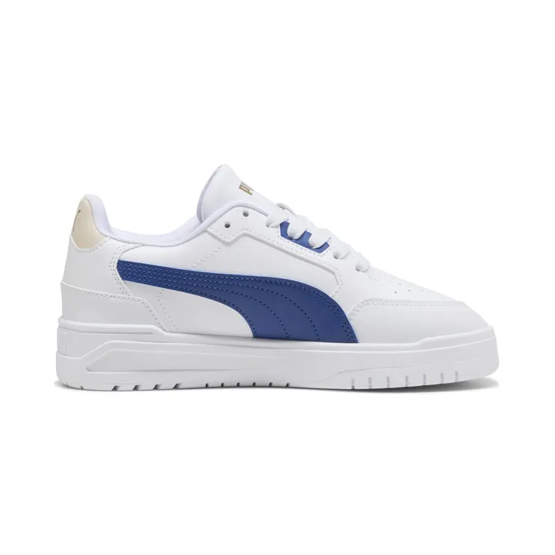 Puma Shuffle Downtown Low “Puma White / Clyde Royal / Puma Gold” (403739_11)