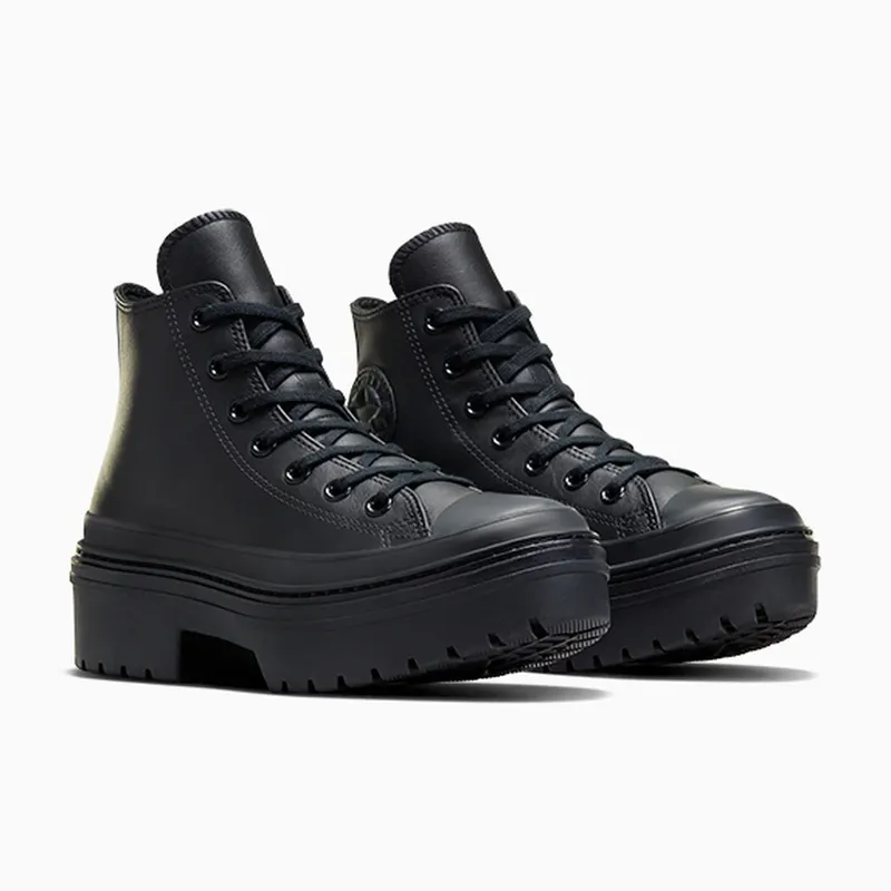 Converse Chuck Taylor All Star Lugged Heel Leather Platform Black/Black/Black (A10369C)