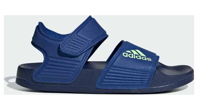Adidas adilette Sandalen Royal Blue / Green Spark / Dark Blue (ID2626)