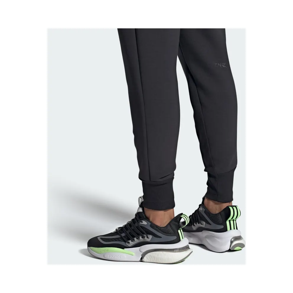 adidas Alphaboost V1 Core Black / Charcoal Solid Grey / Green Spark (IG3628)