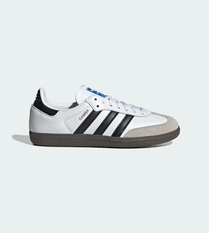 Adidas Samba OG Kids Cloud White / Core Black / Gum (IE3675)