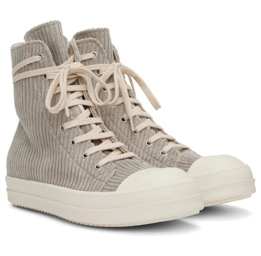 Rick Owens Drkshdw Off-White Ramones Sneakers (DU02B4800 HC) (4)
