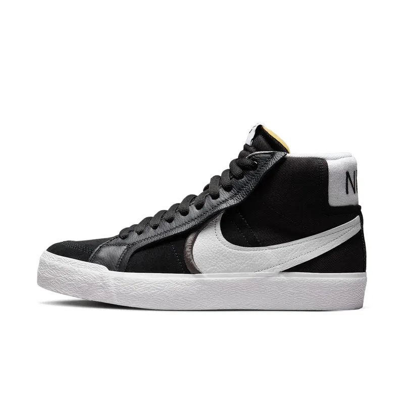 Nike SB Zoom Blazer Mid Premium Plus Black White (DR9144-001)