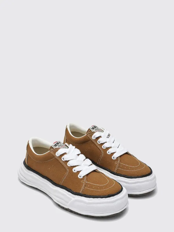Maison Mihara Yasuhiro Eric Canvas Low-Top Platform Brown (A16FW703BR)